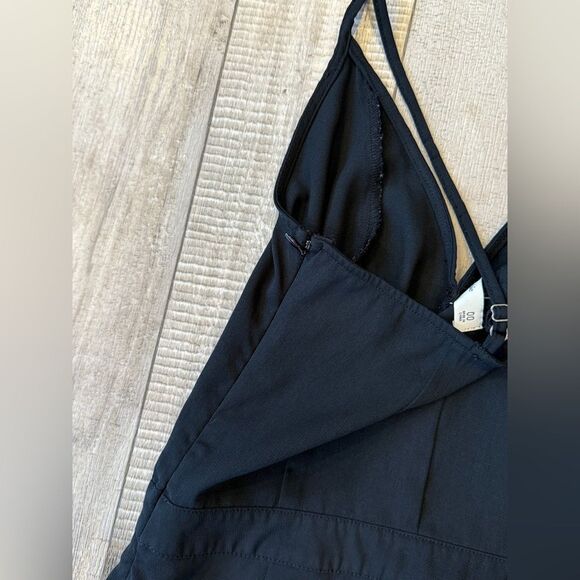 Abercrombie & Fitch Black Flare Leg Jumpsuit - Picture 6 of 6